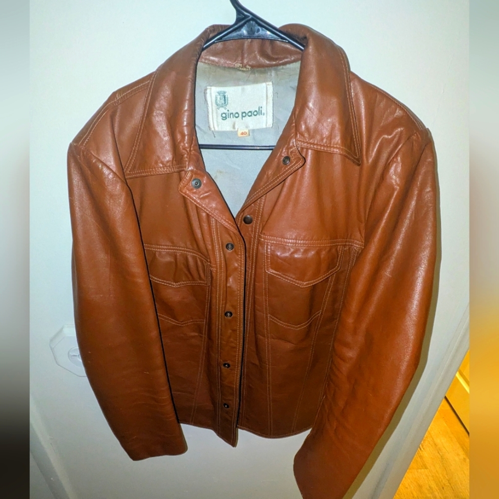 VTG - Gino Paoli Men's Leather Jacket
